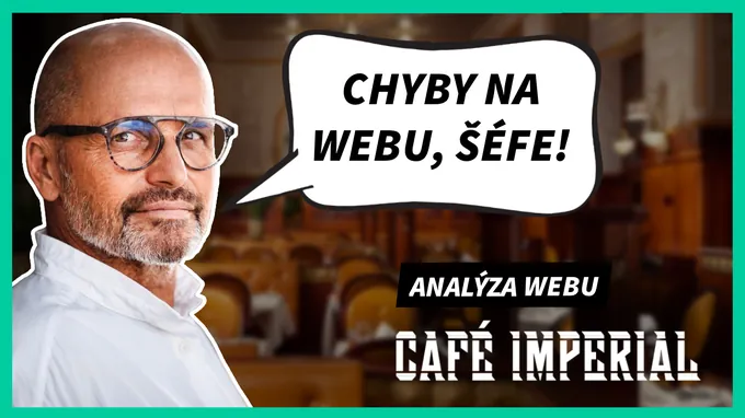 Analýza webu Cafe Imperial: Restaurace Zdeňka Pohlreicha