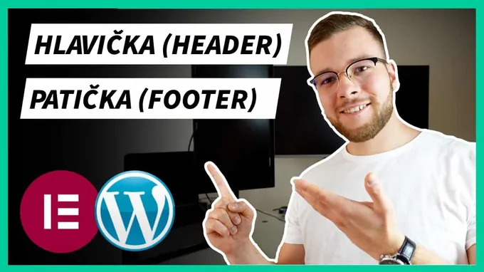 Jak vytvořit hlavičku a patičku webu ve WordPress a Elementor