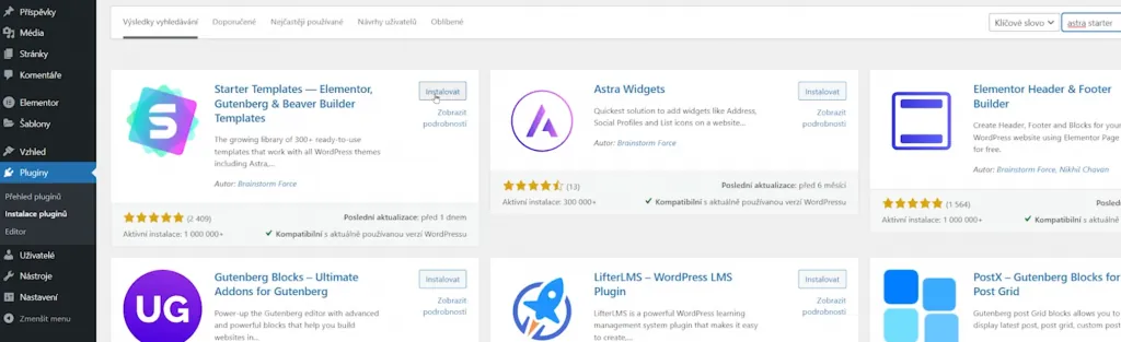 wordpress šablony zdarma